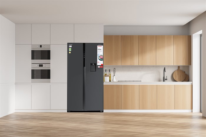 Tủ Lạnh Toshiba Inverter 596 Lít Side By Side GR-RS775WI-PMV(06)-MG